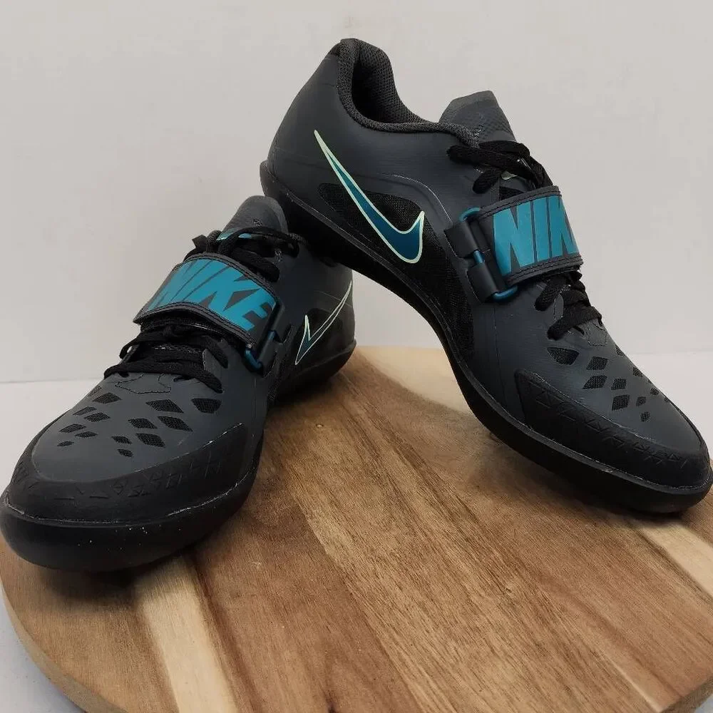 Nike Zoom Rival SD 2 Track & Field Throwing Shoes FZ9665-001 Black/Gray Men's 10